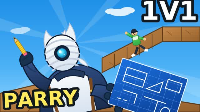 1v1 Build Fights (Parry) — Fortnite Creative map cover art