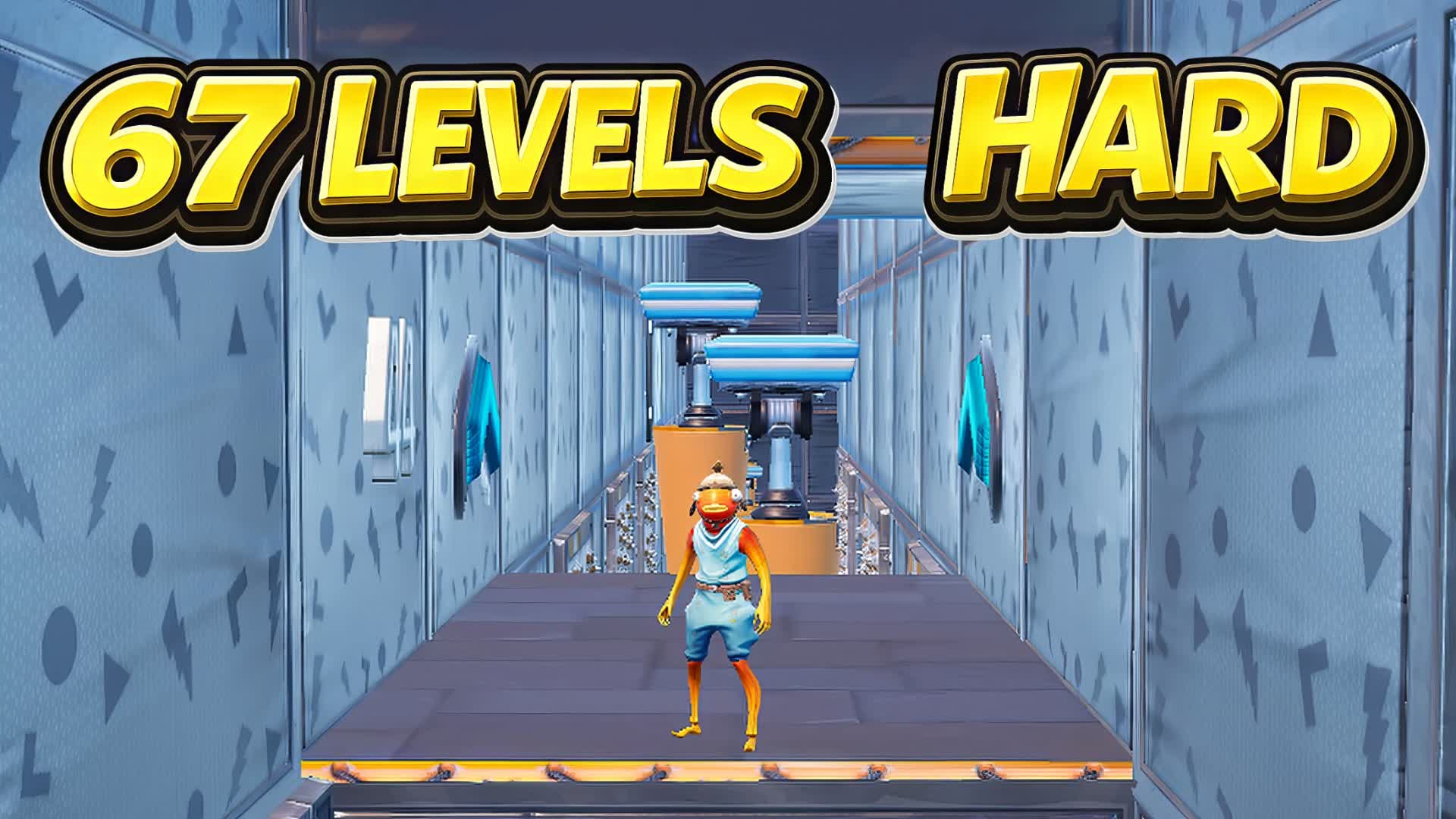 67 Level Hard Deathrun — Fortnite Creative map