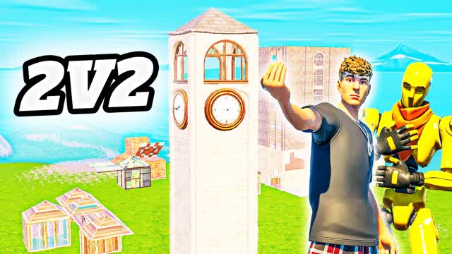 2V2 the Last STORM 🌀 - سكرمز العاصفه — Fortnite Creative map