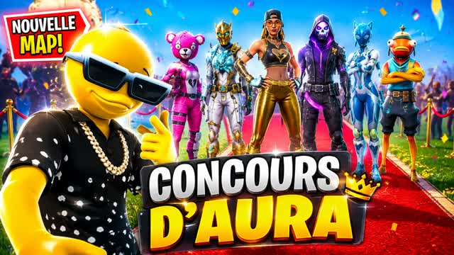Concours d'aura — Fortnite Creative map