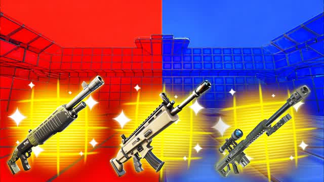 RVB RED VS BLUE ARENA — Fortnite Creative map