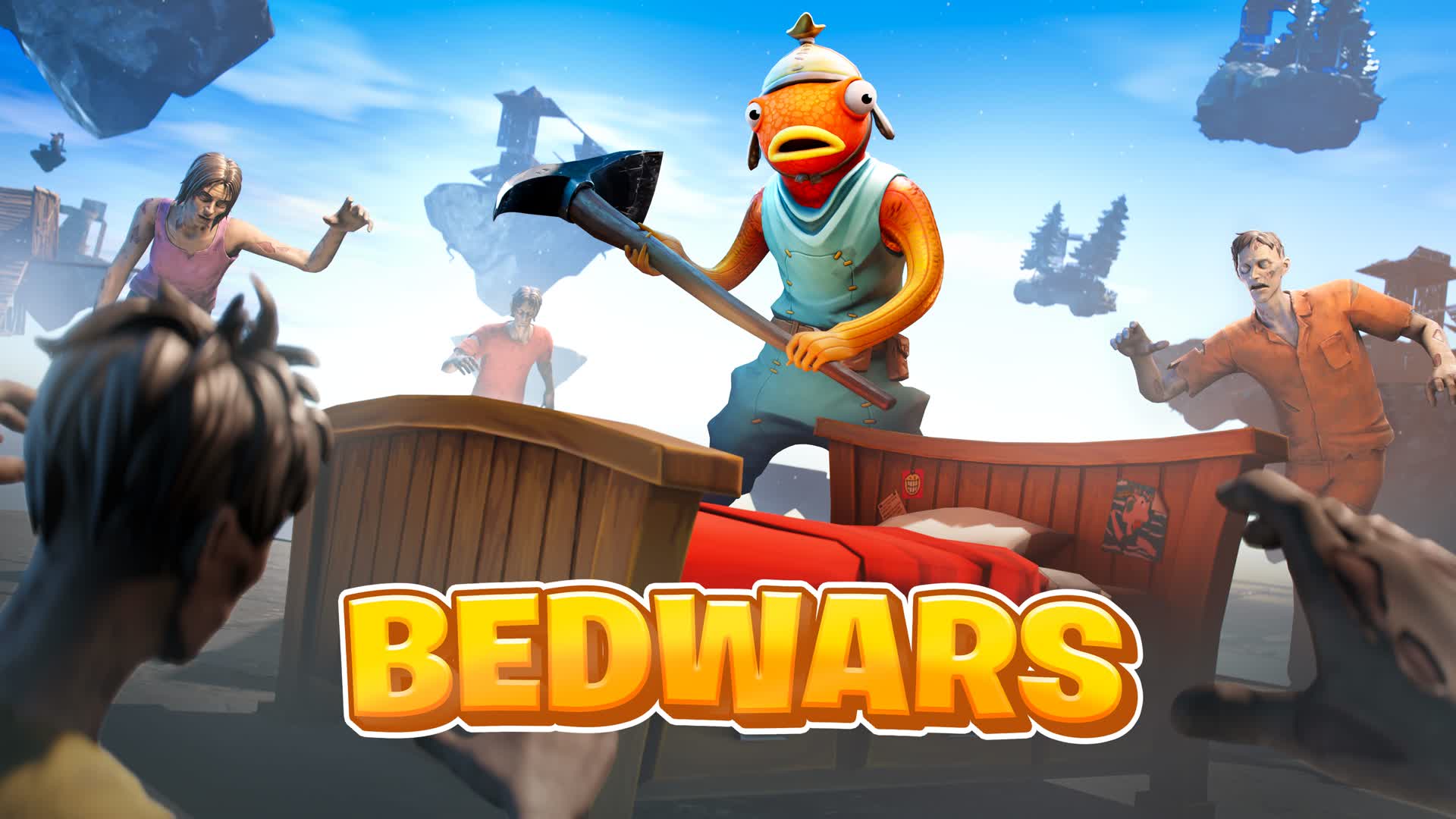 TWDU BED WARS — Fortnite Creative map
