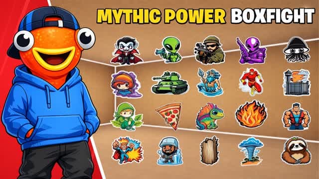 POWER BOX PVP - BOX FIGHTS (BOX) — Fortnite Creative map cover art