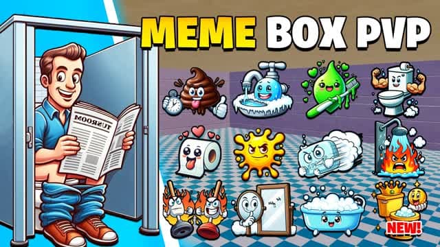 🚽MEME BOX FIGHTS 📦 — Fortnite Creative map cover art