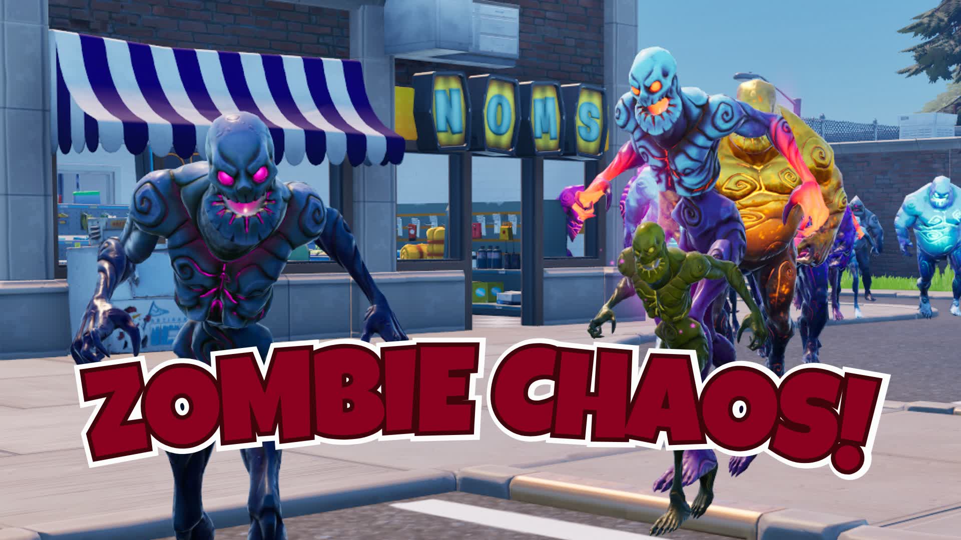 ZOMBIE CHAOS!🧟 — Fortnite Creative map