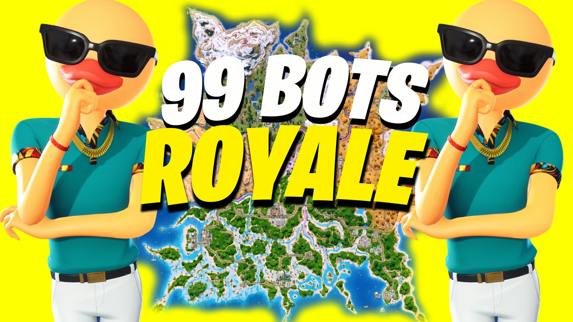 99 BOTS SUPER ROYALE — Fortnite Creative map