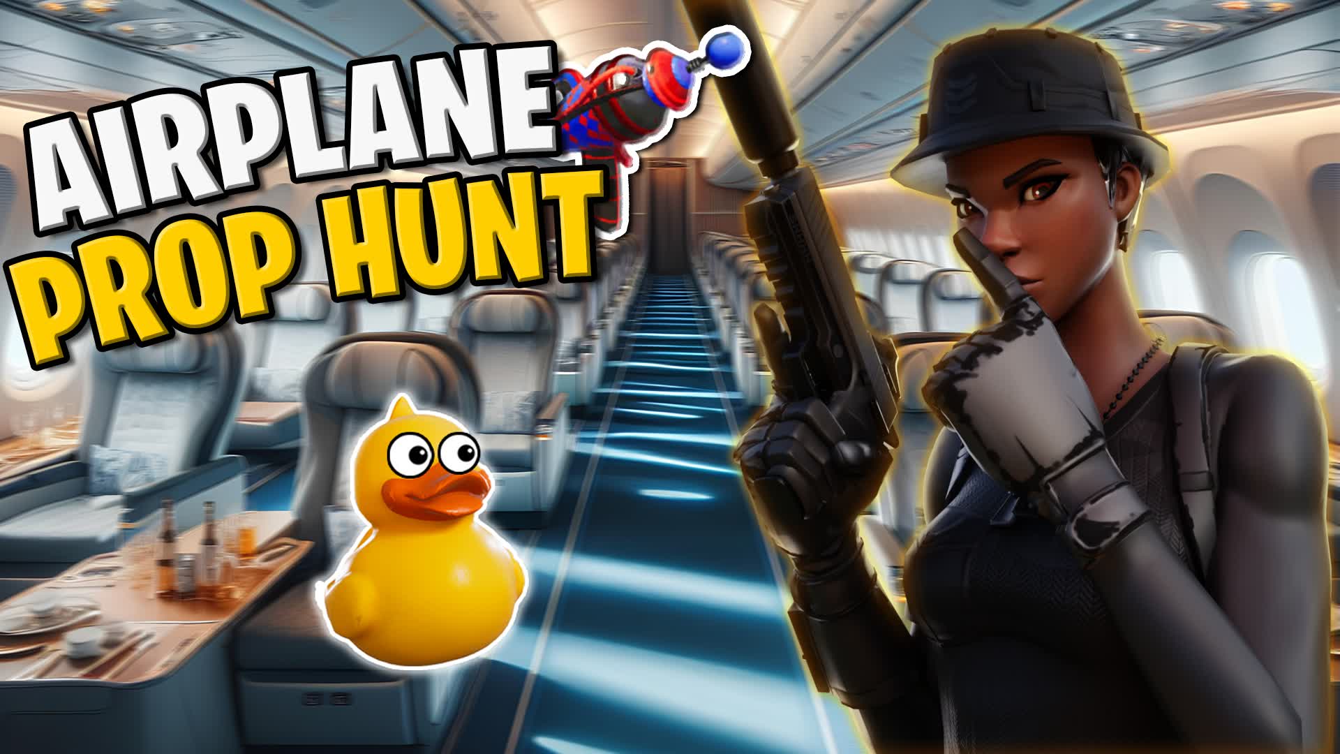 AIRPLANE PROP HUNT✈️ — Fortnite Creative map