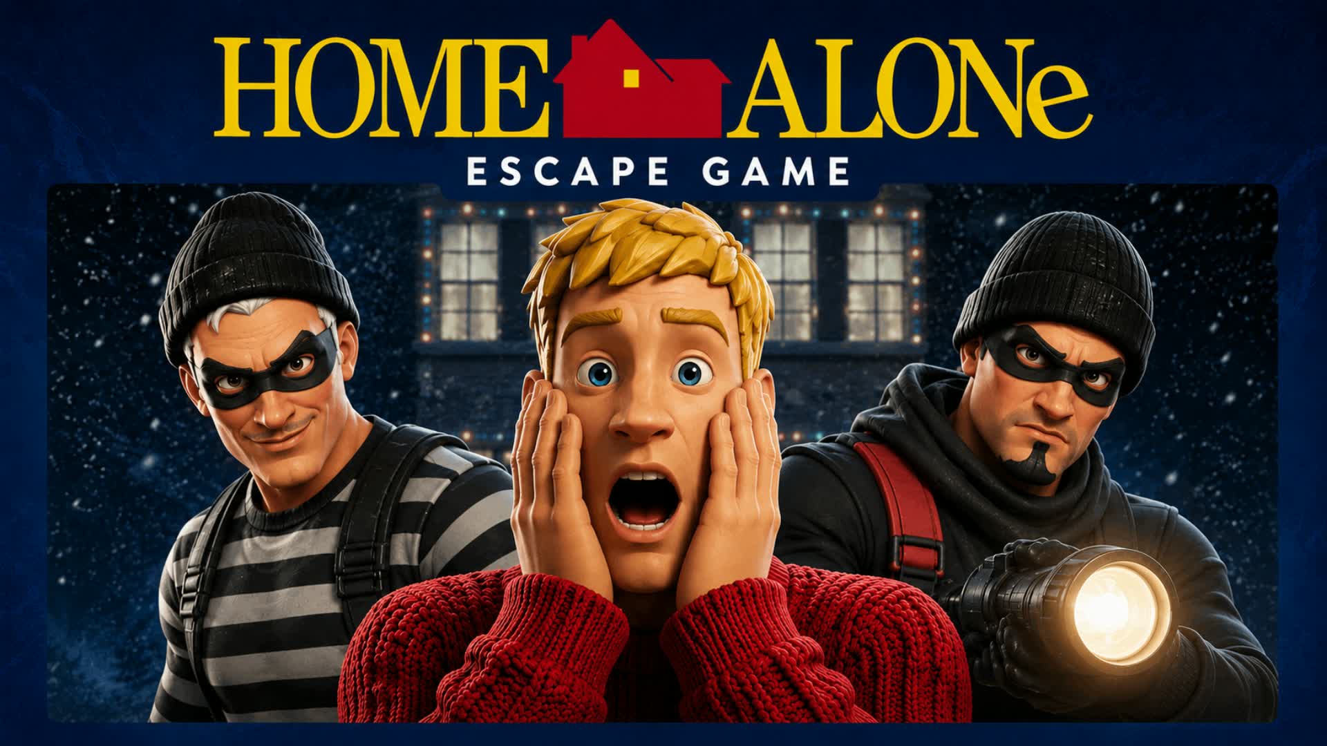 Home alone Escape Game — Fortnite Creative map