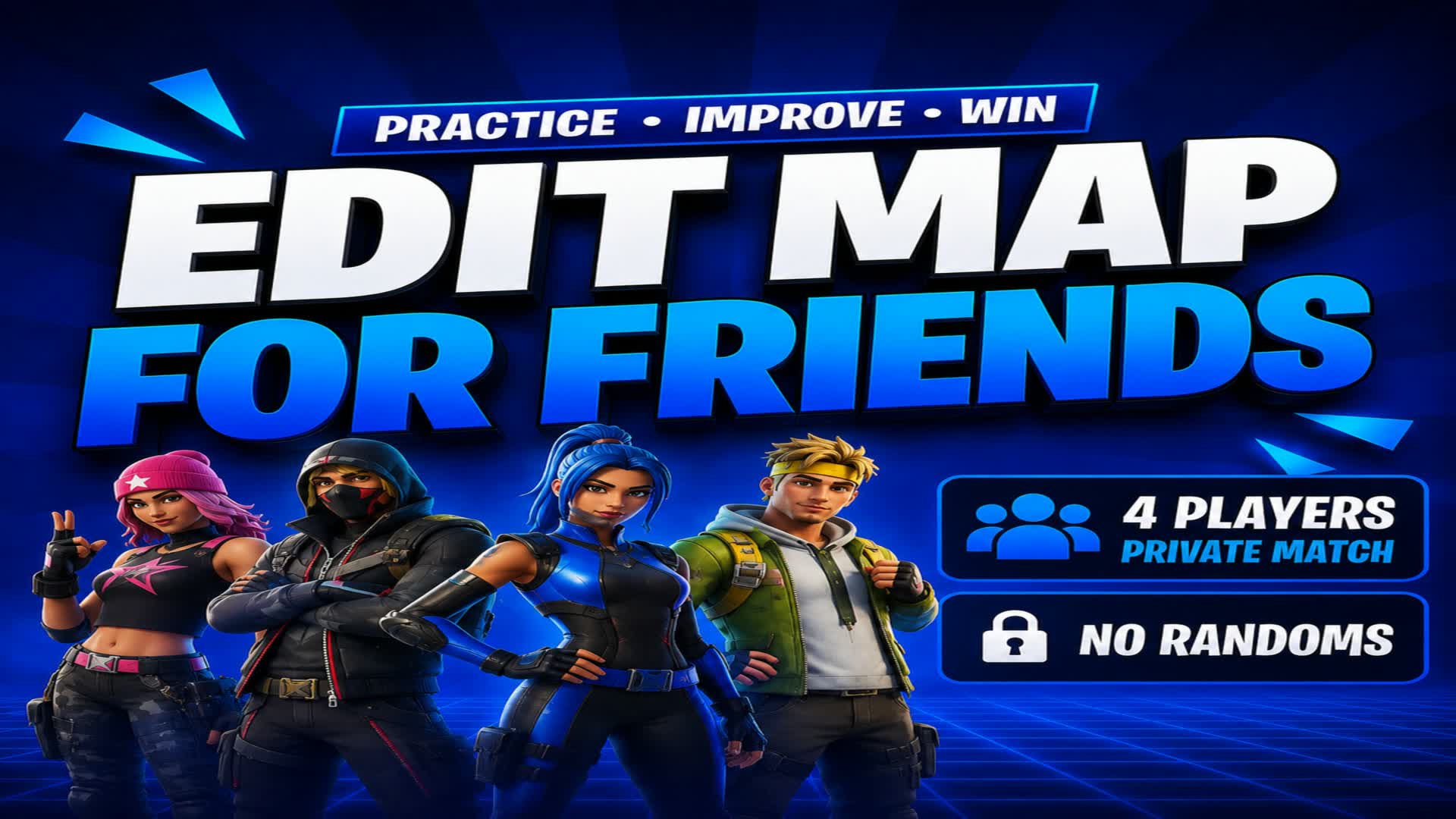EDIT MAP FOR FRIENDS — Fortnite Creative map