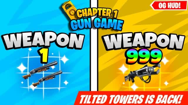 Gun Game: Chapter 1 Edition — Fortnite Creative map