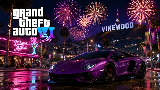 GRAND THEFT AUTO VI 🚗🌴 GTA 6 EDITION — Fortnite Creative map cover art