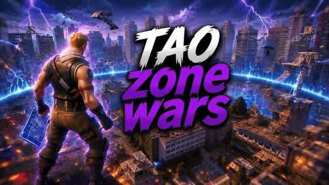 TAO Zone Wars — Fortnite Creative map cover art