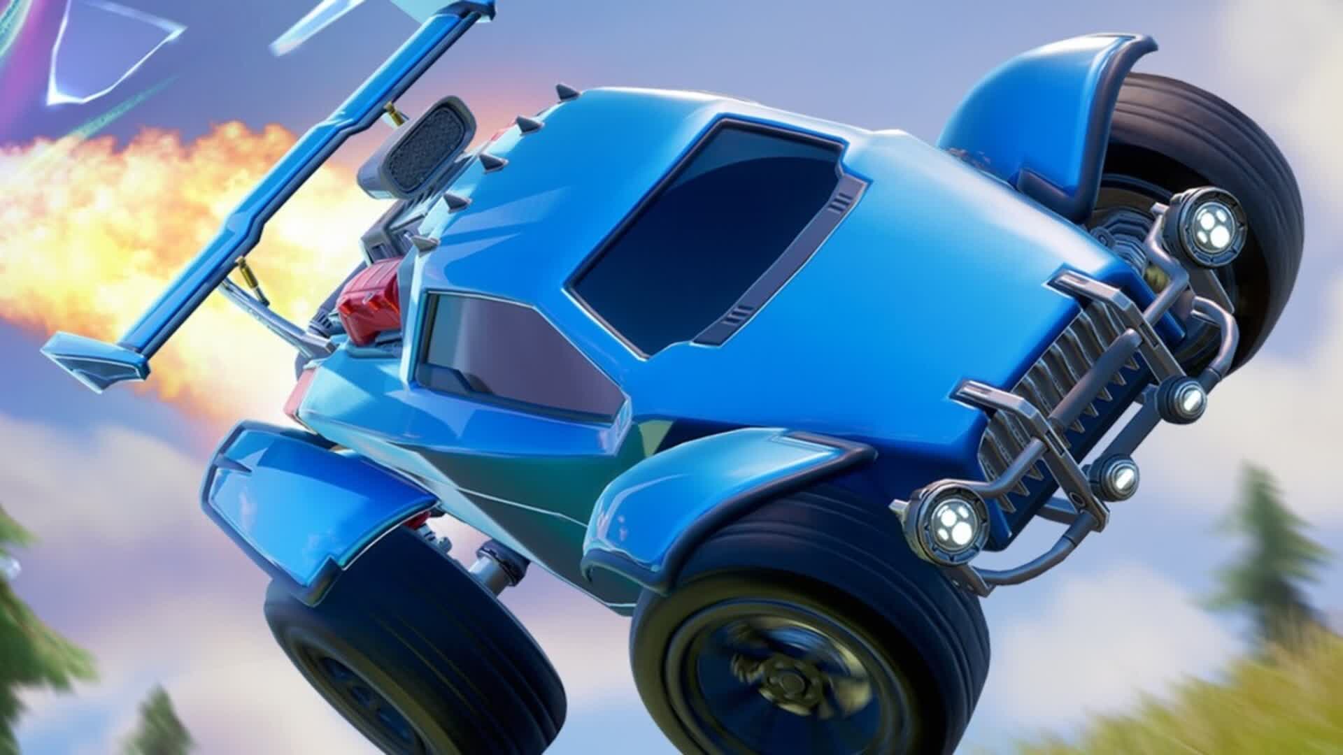 Rocket League Driving Simulator — Fortnite Creative map
