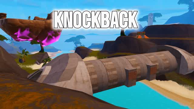 MEGA KNOCKBACK - FREE FOR ALL🚀 — Fortnite Creative map cover art