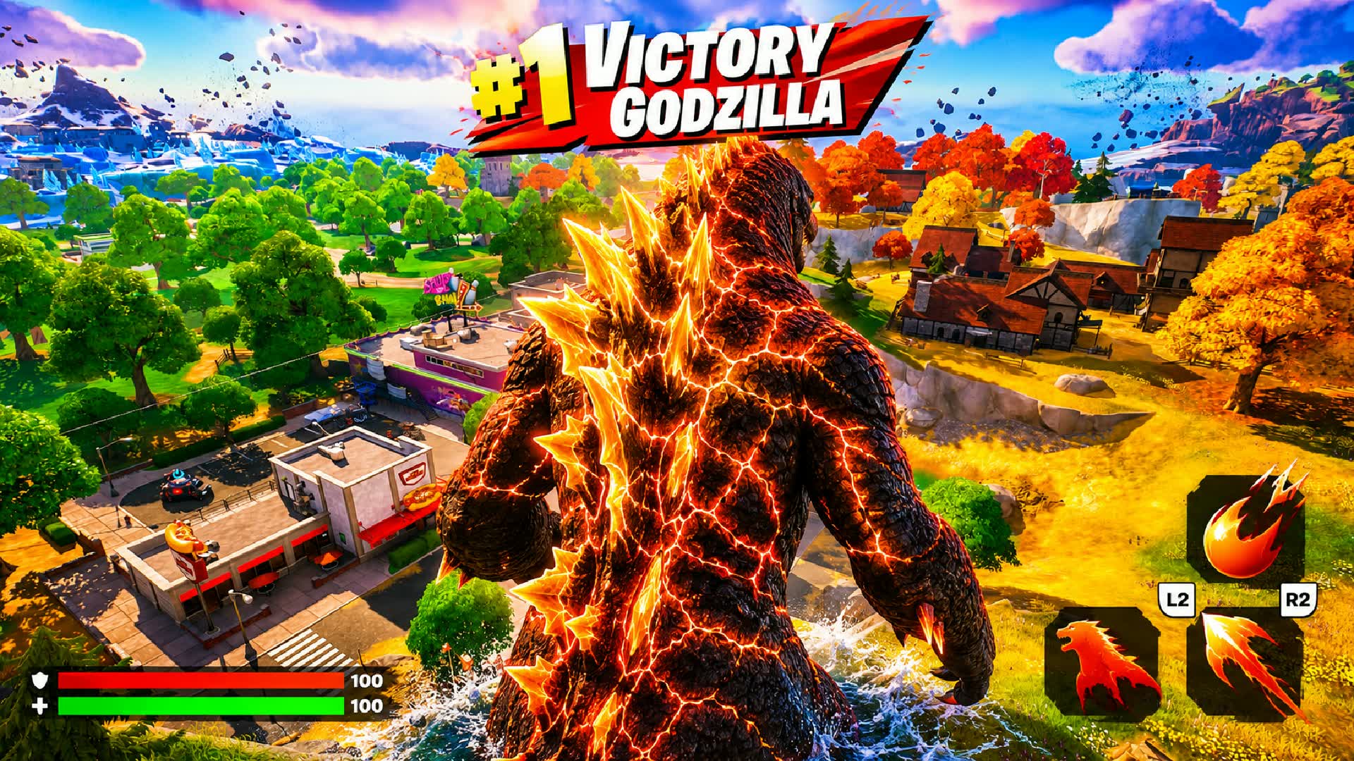 GODZILLA SURVIVAL ULTIMATE — Fortnite Creative map
