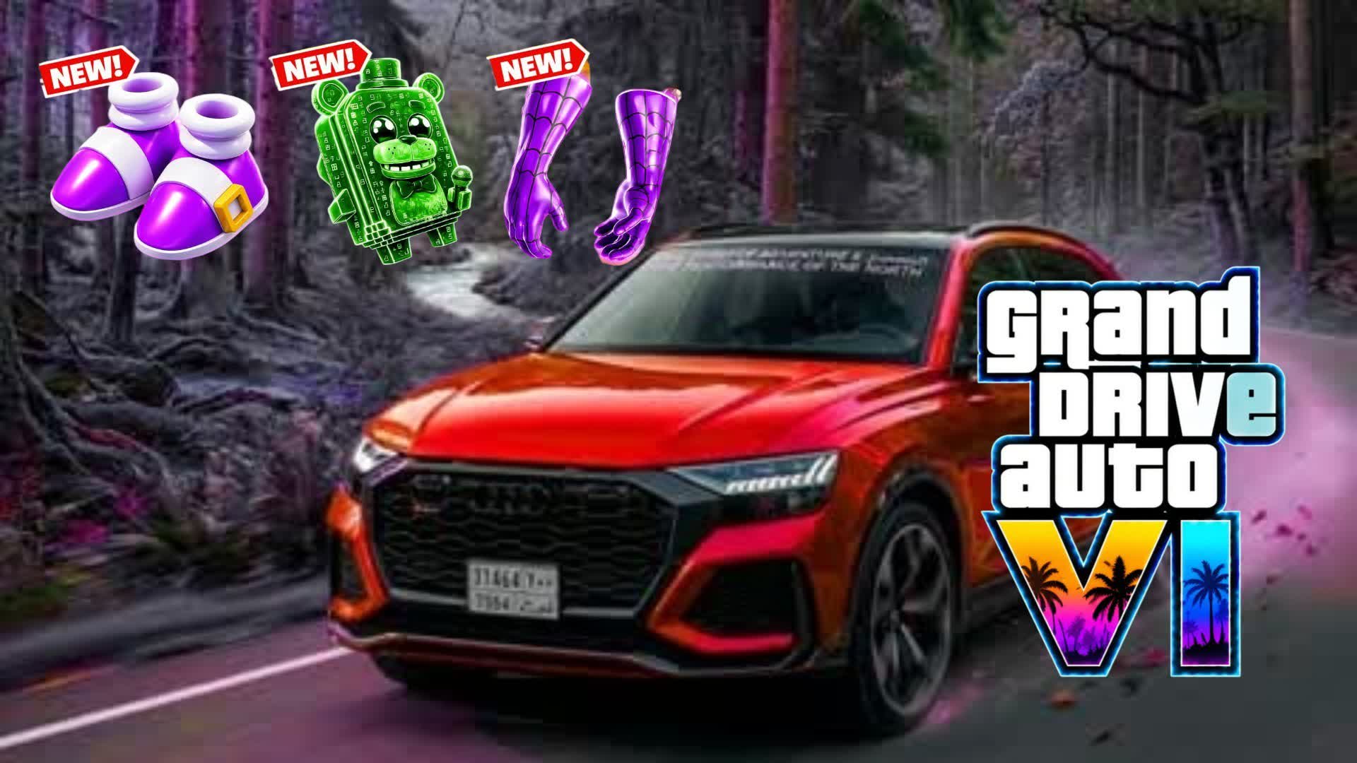 THE MEGAN NEO GDA DRIVING 💯 — Fortnite Creative map