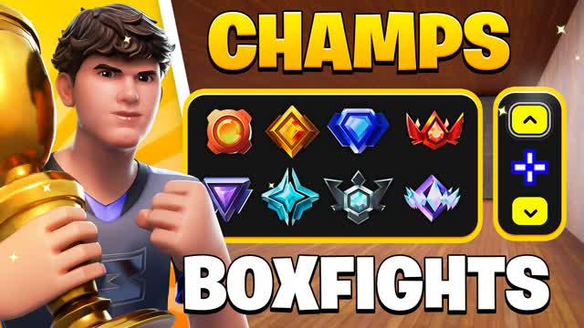 Champs Box Fights (FFA) 🏆 — Fortnite Creative map cover art