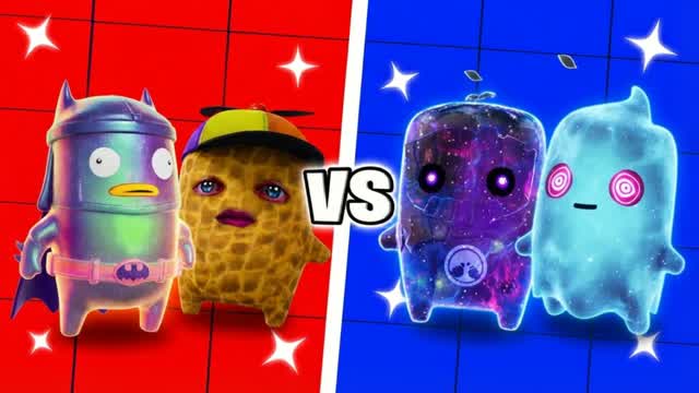 RED VS BLUE FIGHT 🔴🔵 — Fortnite Creative map
