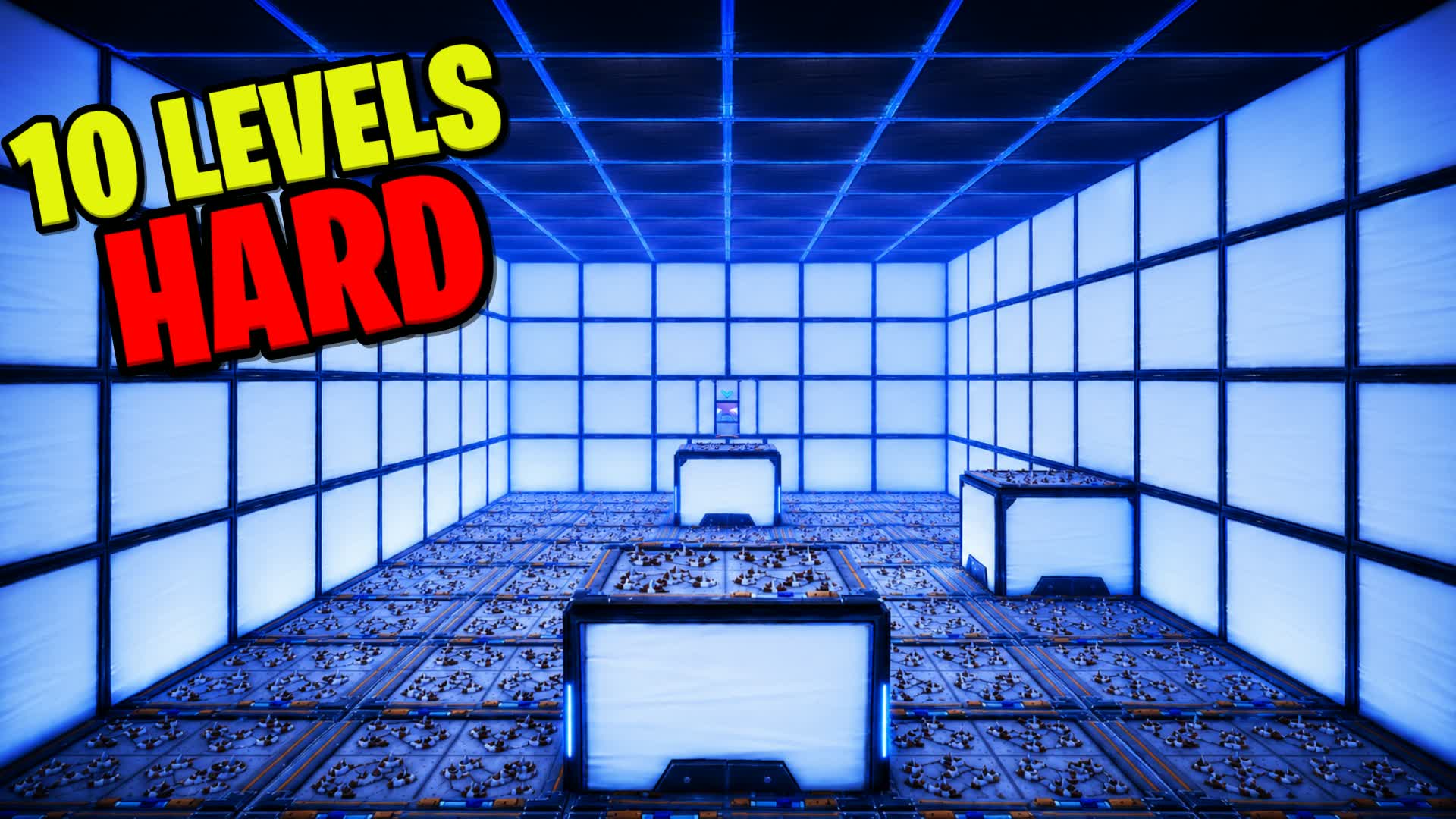 HARD PARKOUR 10 LEVELS باركور صعب — Fortnite Creative map
