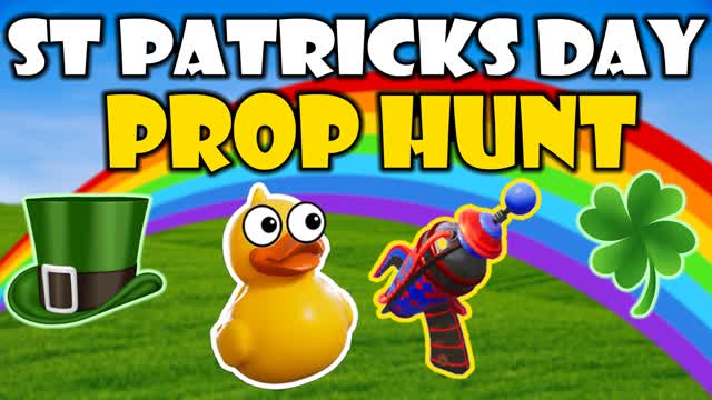 🍀St Patrick's Day Prop Hunt🍀 — Fortnite Creative map cover art