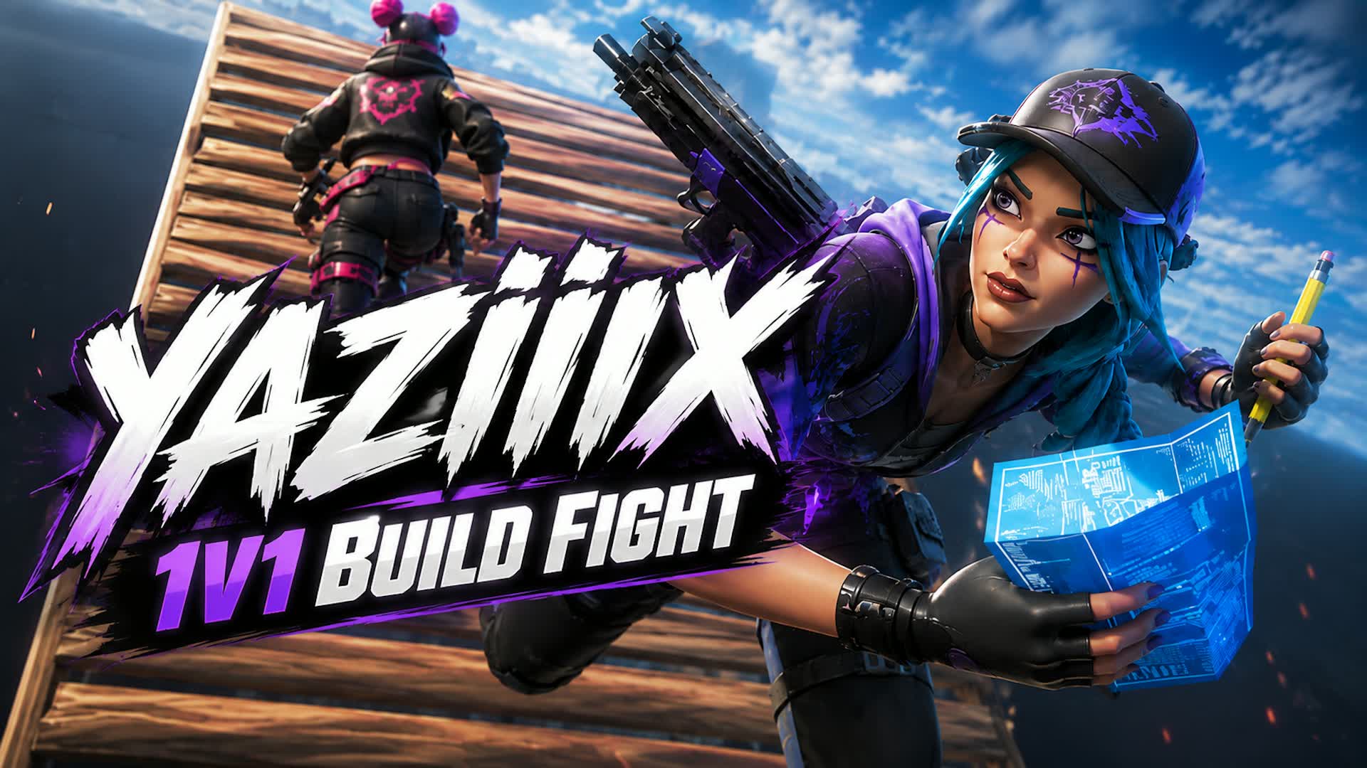 1v1 Build Fights Zero Delay (YAZIIIX) — Fortnite Creative map