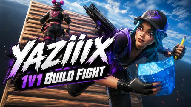 1v1 Build Fights Zero Delay (YAZIIIX) — Fortnite Creative map