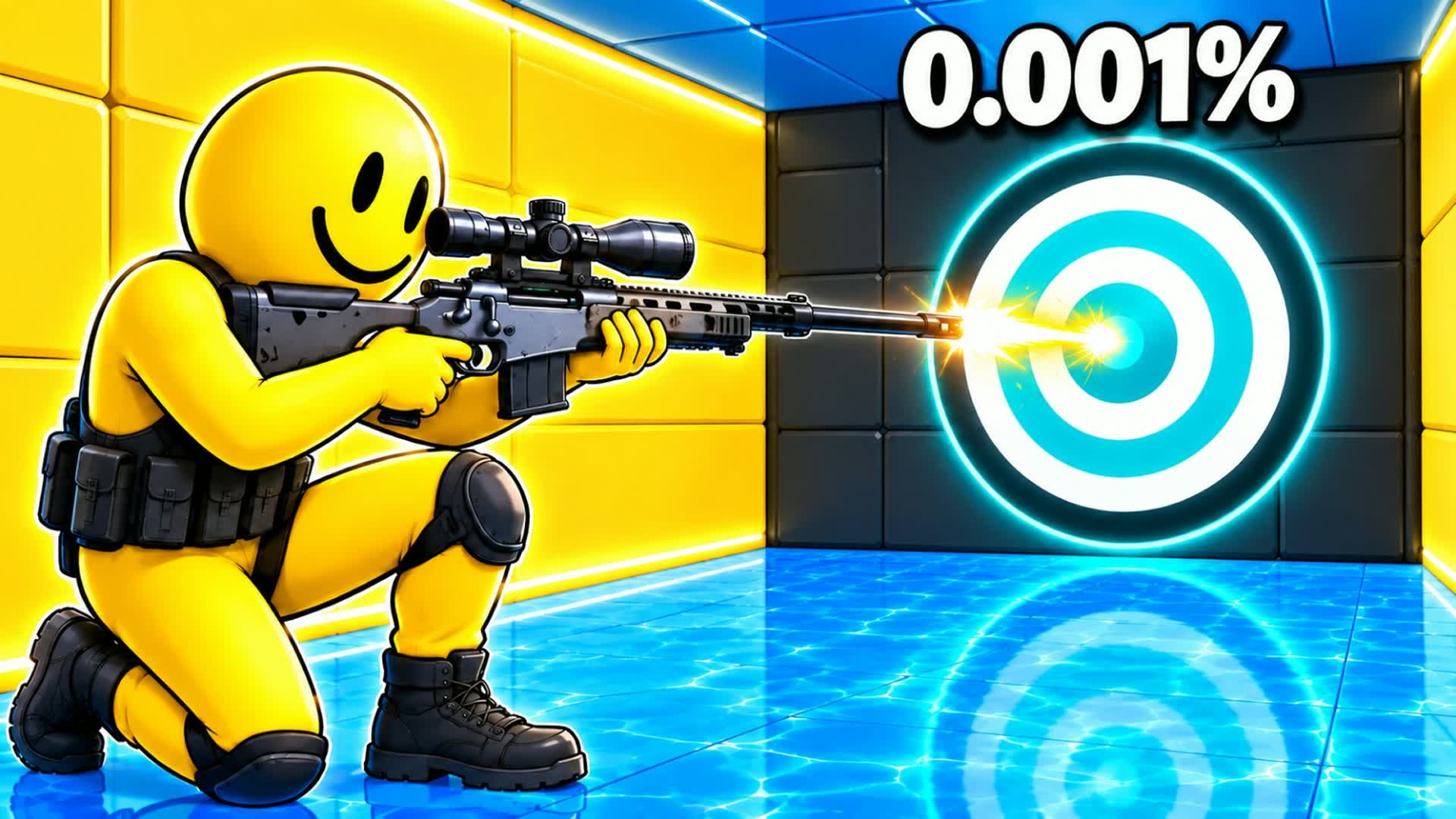IMPOSSIBLE SNIPER PRECISION ARENA ⚡ — Fortnite Creative map