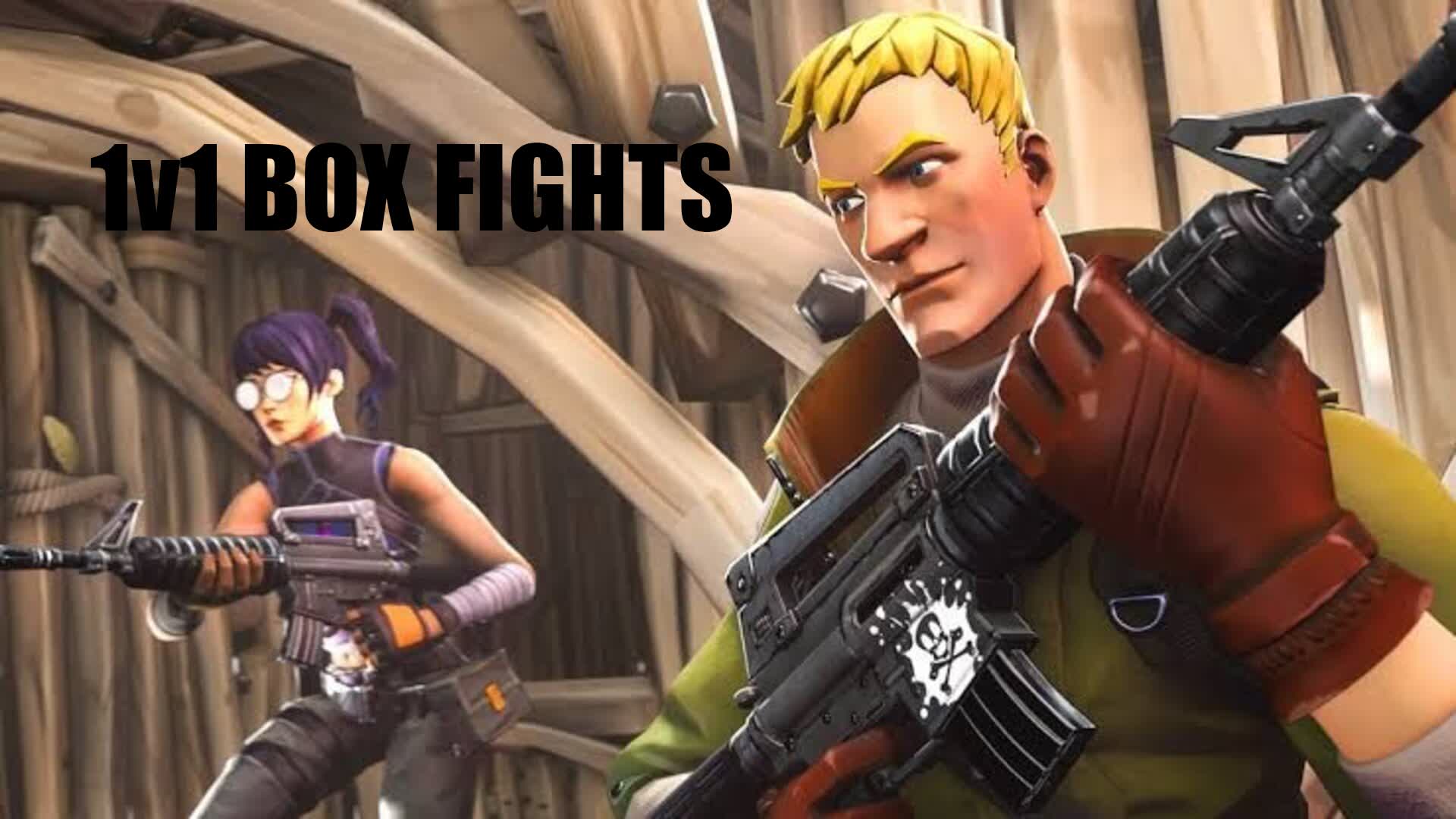 1v1 Box fights — Fortnite Creative map