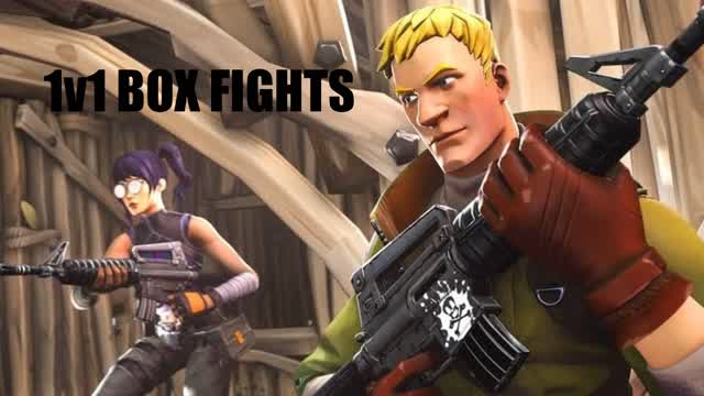 1v1 Box fights — Fortnite Creative map cover art