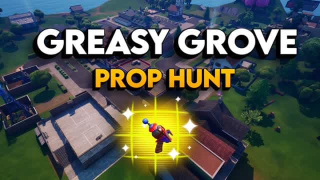 Prop Hunt greasy grove cache cache ORRY — Fortnite Creative map