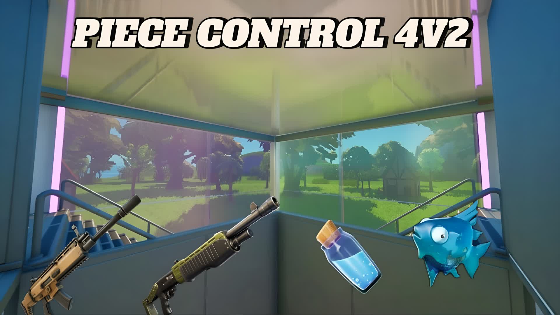PIECE CONTROL 4V2 — Fortnite Creative map