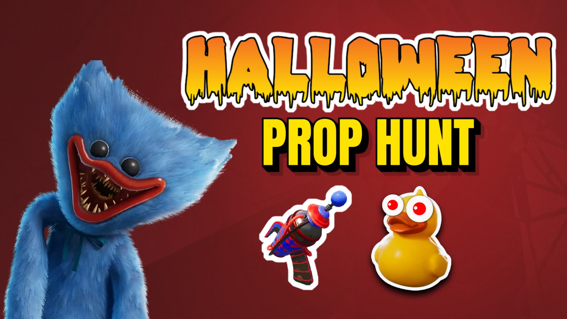 Halloween Mall Prop Hunt — Fortnite Creative map