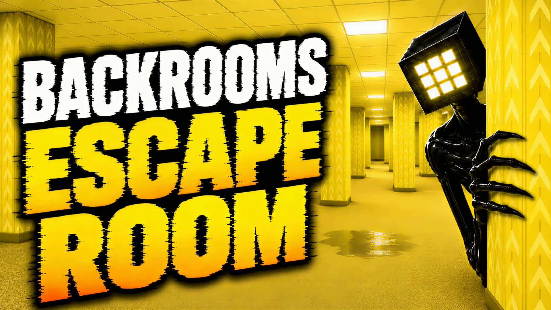 THE BACKROOMS ESCAPE ROOM [HIGH IQ] — Fortnite Creative map
