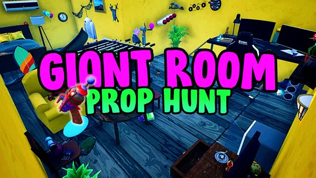 Giant Room Hide and Seek — Fortnite Creative map