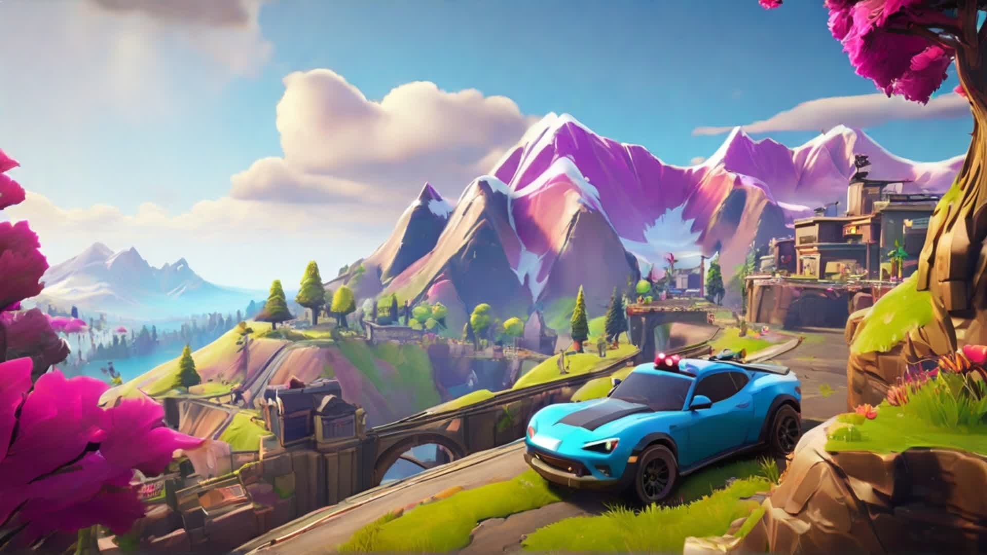 OPEN WORLD DRIVE — Fortnite Creative map