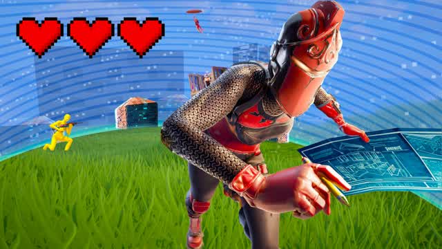 CRAZYY ZONE WARS 3 LIVES RESPAWN — Fortnite Creative map cover art