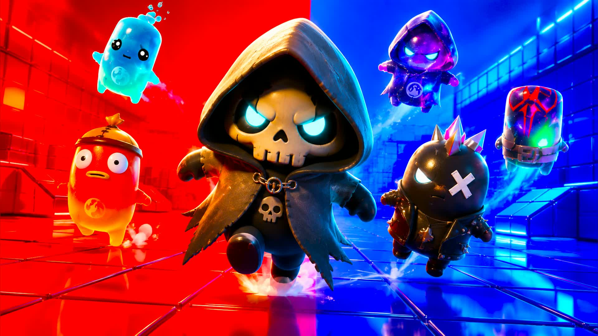 BLUE VS RED SPEED CORE 🔵🔴 — Fortnite Creative map