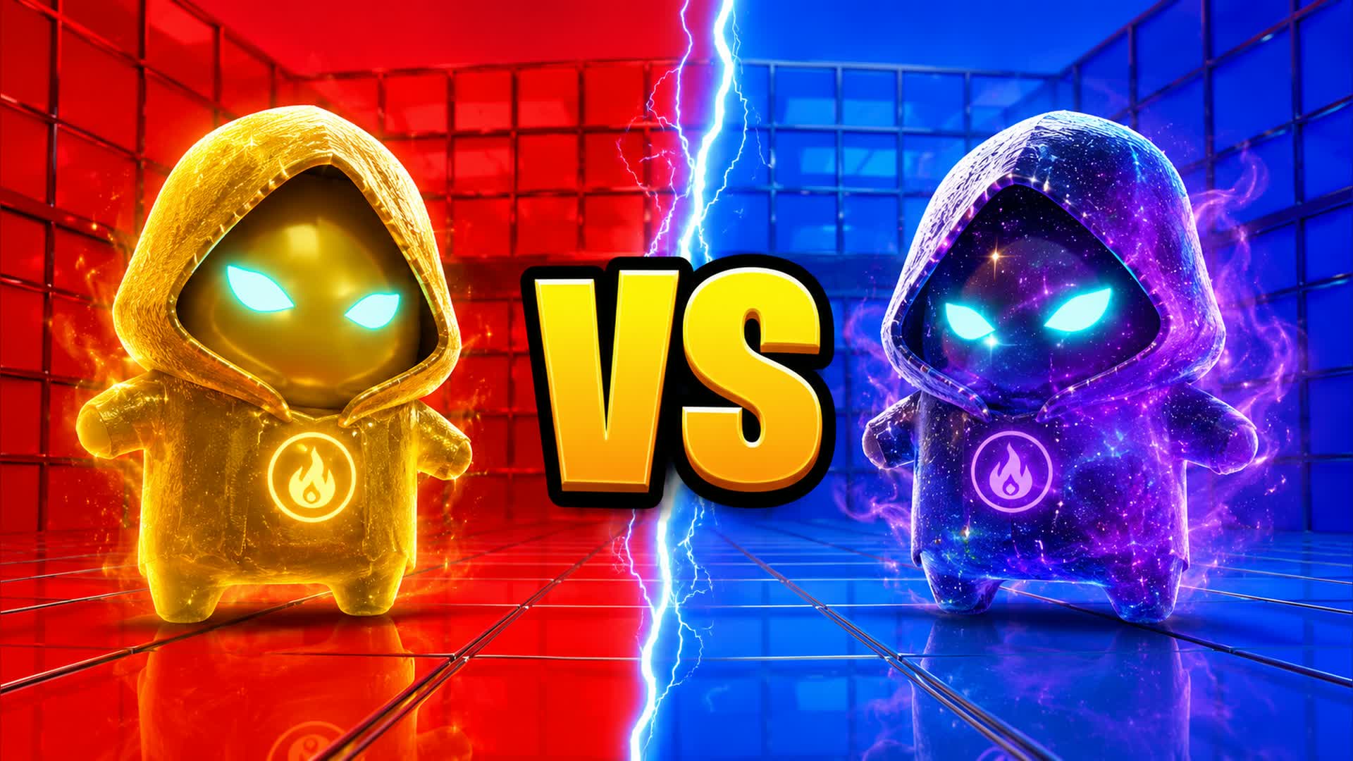 BLUE VS RED HEAVY CURRENT 🔵🔴 — Fortnite Creative map