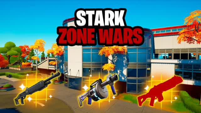STARK ZONE WARS⭐RELOAD — Fortnite Creative map cover art