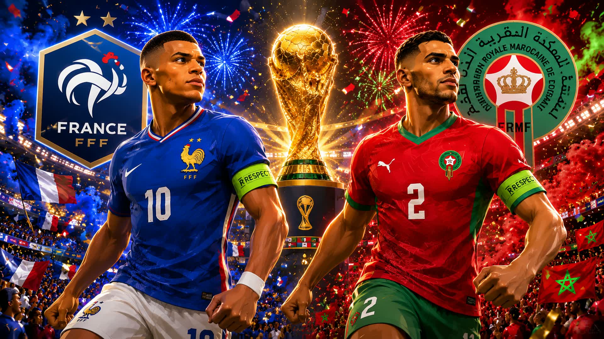 FRANCE VS MOROCCO WORLD CUP — Fortnite Creative map