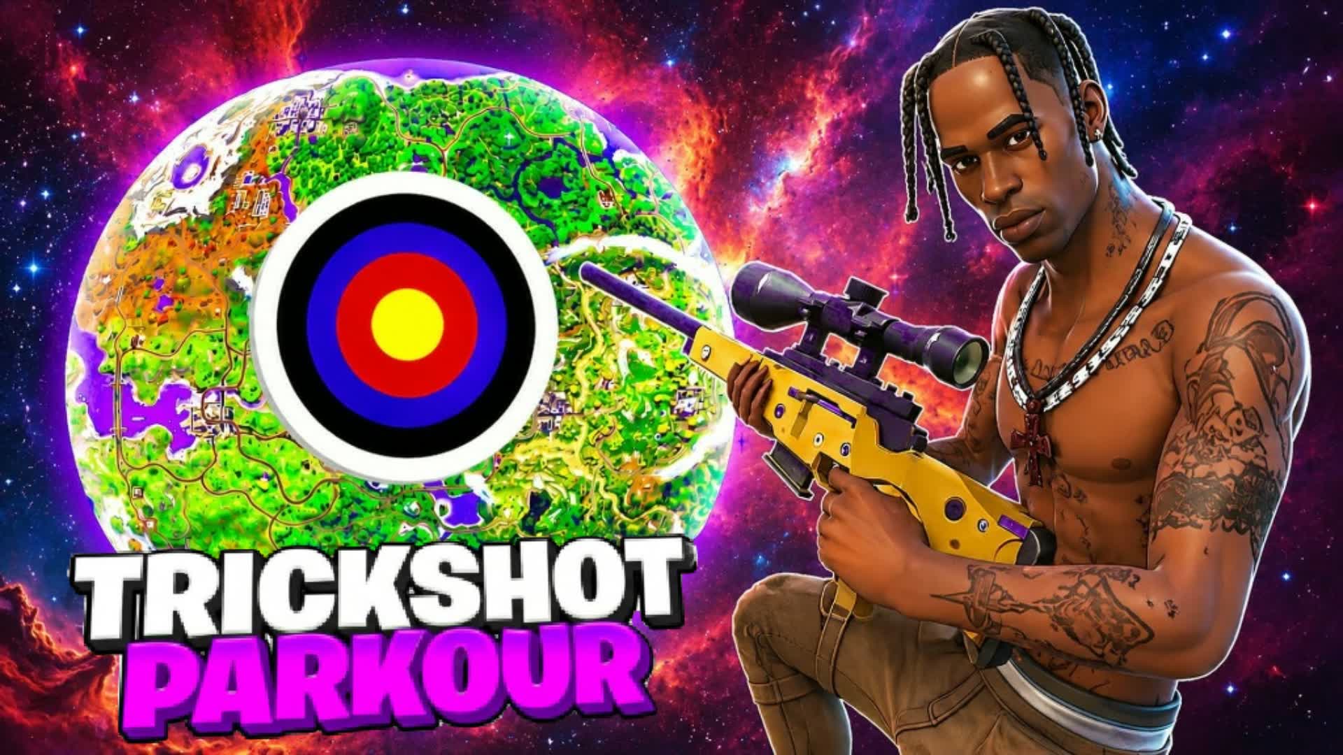 UNC SUPER TRICKSHOT — Fortnite Creative map