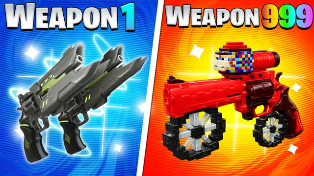 ONE SHOT HERO ⭐🎯 GUN GAME EPIC — Fortnite Creative map