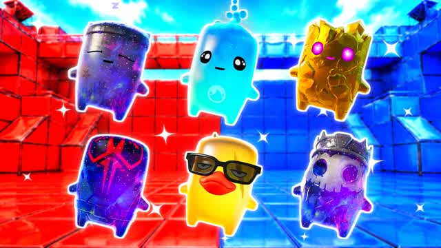 RED VS BLUE SCOPE BALANCE 🔴🔵 — Fortnite Creative map