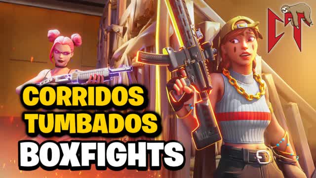 CORRIDOS TUMBADOS BOX FIGHT FFA 📦 — Fortnite Creative map cover art