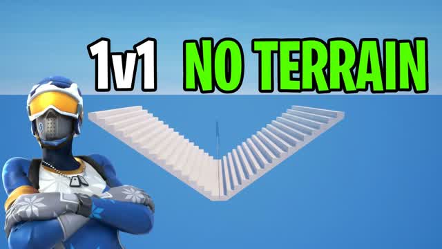 1V1 BUILD FIGHTS [No Terrain] — Fortnite Creative map