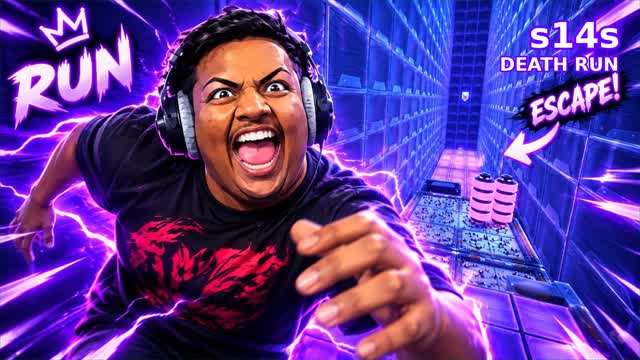 🏃🏻620$ باركور بندريتا دث ران s14s⚡ — Fortnite Creative map
