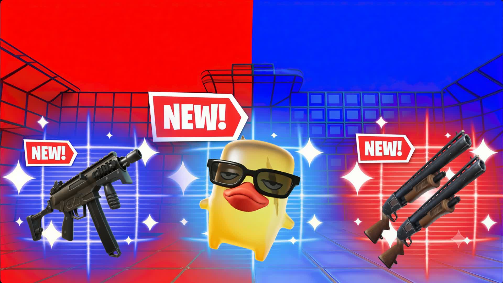 RED VS BLUE BLUCCI  🔴🔵 — Fortnite Creative map