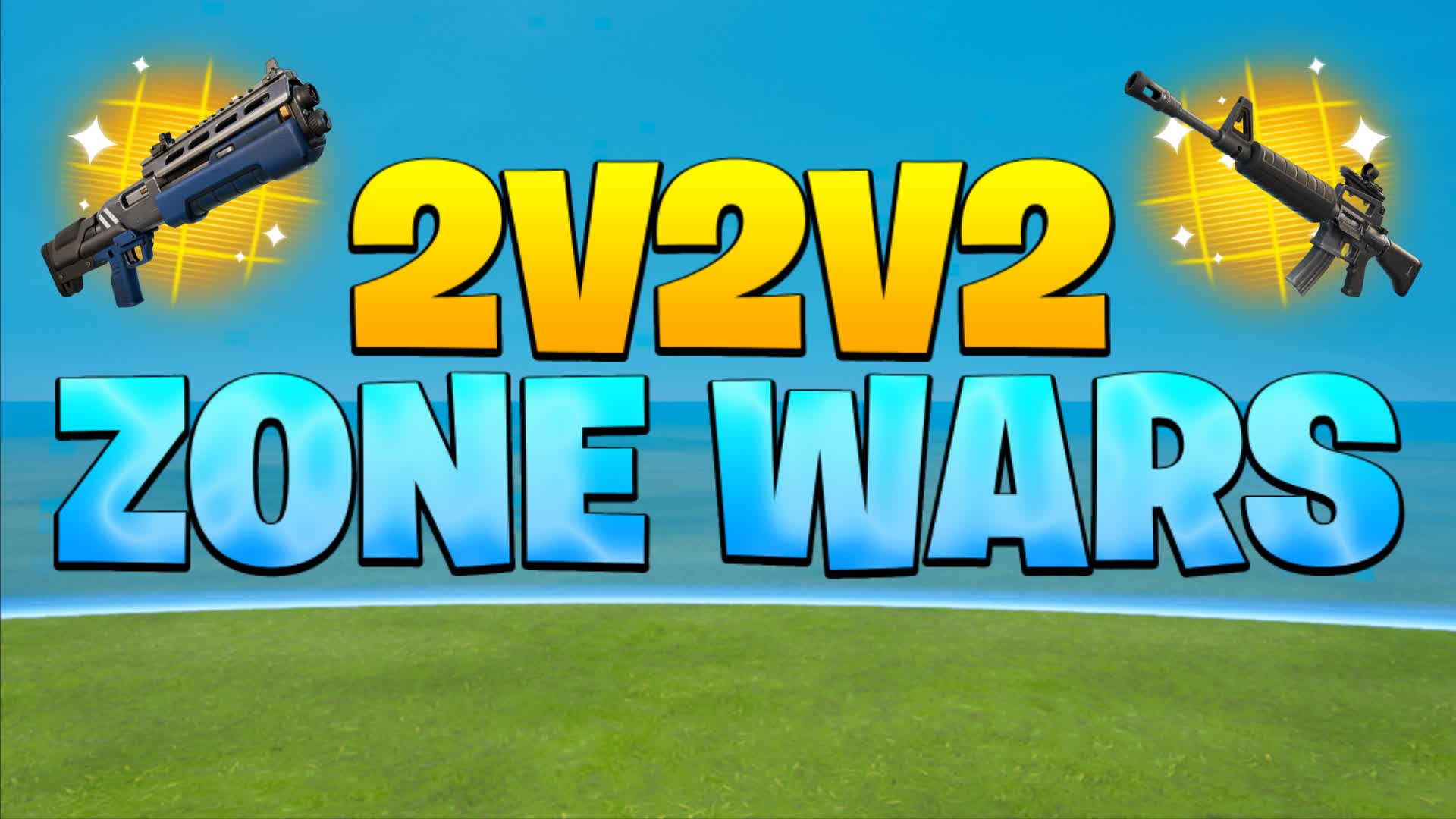 2V2V2 PRO ZONE WARS — Fortnite Creative map