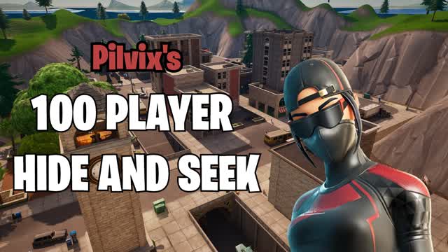 Pilvix's 100 Player Hide And Seek — Fortnite Creative map