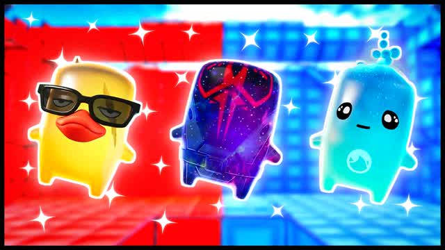 RED VS BLUE NOVA COMMAND 🔴🔵 — Fortnite Creative map cover art